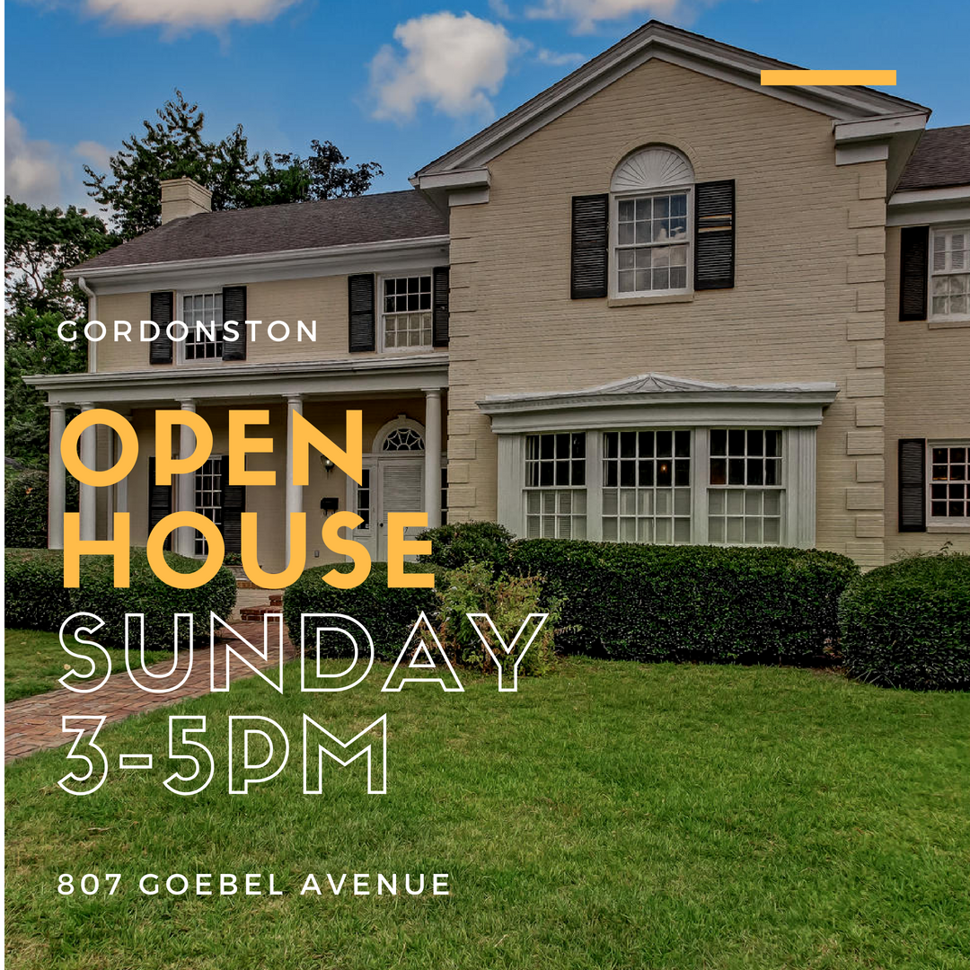 OPEN HOUSE at 807 Goebel Avenue Gordonston ‹ Don Callahan Real Estate